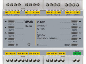 VIMAR 01470.1 VIŠENAMJENSKI AUTOM. RELEJNI MODUL 9IN 8OUT