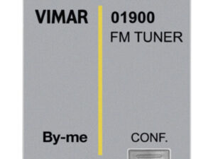 VIMAR 01900 BY-ME FM-RDS TUNER