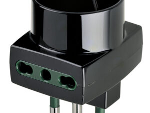 00323 S17 višenamjenski adapter + 2P17/11 + P30 izlaz, crni