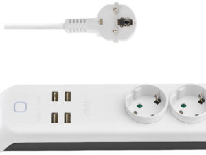 Multi-outlet 16A 3DE+4USB+swit.+Wi-Fi+S31