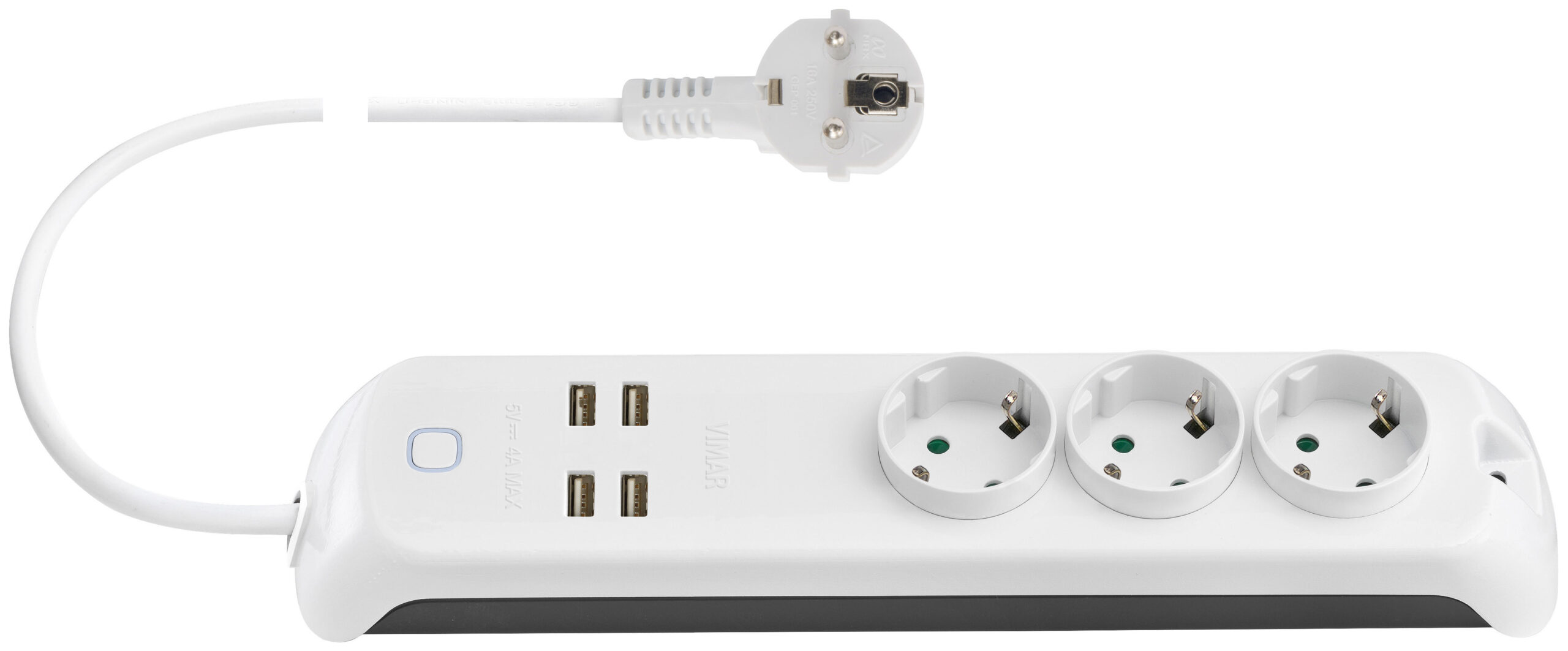 Multi-outlet 16A 3DE+4USB+swit.+Wi-Fi+S31