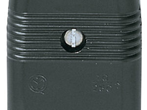 01021 2P+E 10A UTIKAČ AKSIJALNI CRNI