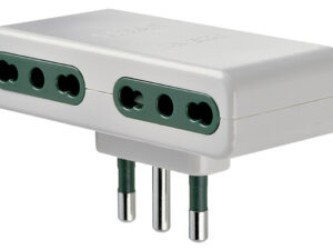 Višenamjenski adapter S17 + 4P17/11 utičnica bijela