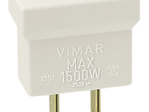 01351.B 2P USA adapter - P10 utičnica bijela
