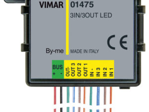 01475 AUTOMATIZACIJSKI MODUL 3IN 3OUT LED