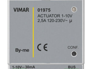 Aktuator 1-10Vdc LED 120-230V BRODSKO