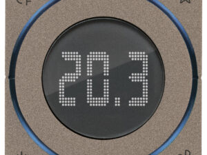 IoT termostat s kotačićem FAN 2M metal