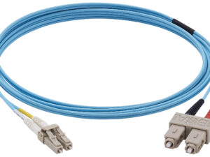 Multi 50/125 SC/LC OM3dplx patch kabel - 2 m