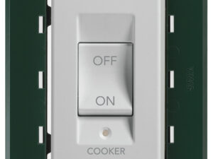 2P 45A 1-smjerna sklopka COOKER 5M srebrna