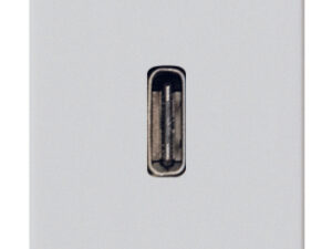 C-USB napajalica 5V 1,5A 1M srebrna