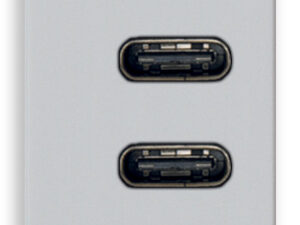 C+C-USB napajalica 15W 3A 5V 1M srebrna