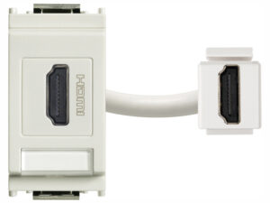 HDMI 2.1b utičnica bijela