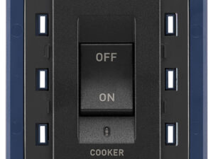 2P 45A 1-smjerna sklopka COOKER 5M siva