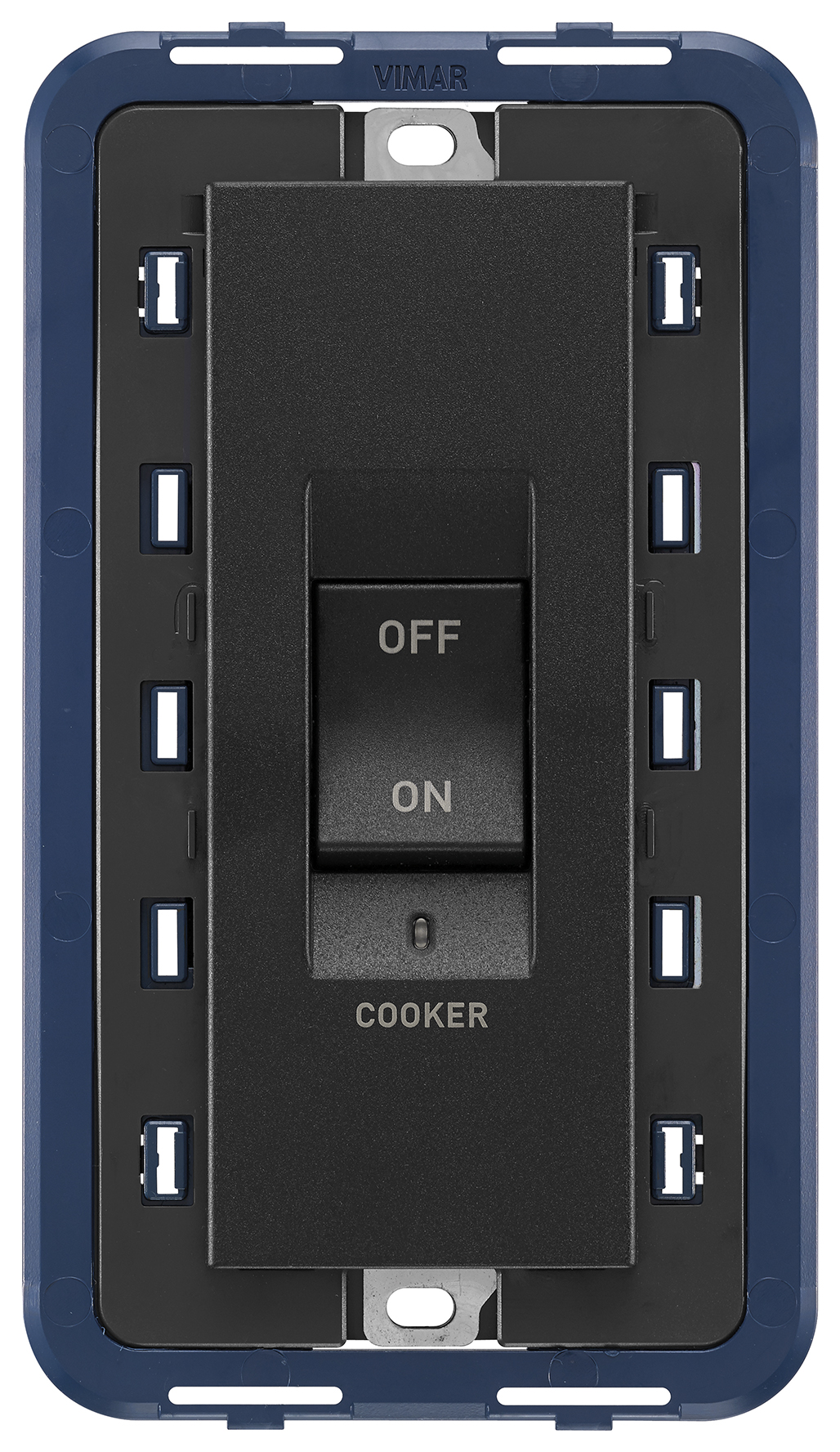 2P 45A 1-smjerna sklopka COOKER 5M siva