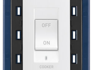 2P 45A 1-smjerna sklopka COOKER 5M bijela