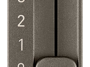 1P 6(2)A klizni prekidač Metalni