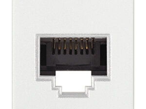 RJ45 Cat6A Netsafe FTP utičnica bijela