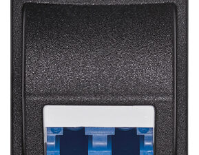 Optička utičnica mono 9/125 LC siva