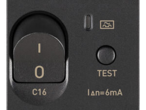 1P+N C16 RCBO 120-230V 6mA siva