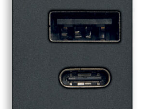A+C-USB napajanje 15W 5V 1M sivo