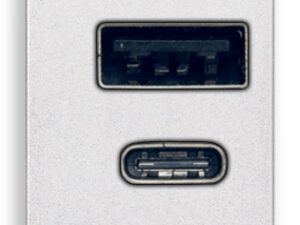 A+C-USB napajalica 12W2,4A5V 1M bijela