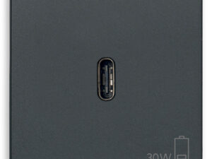 USB-C napajalica 30W PD siva