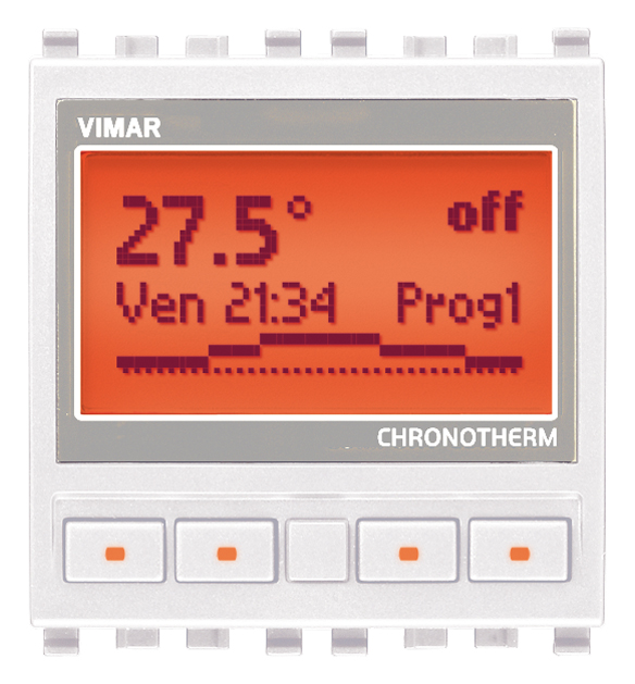 Vremenski termostat 120-230V bijeli