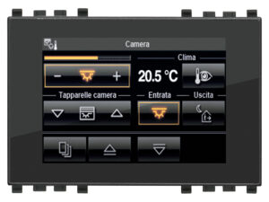 Zaslon osjetljiv na dodir Full Flat KNX 3M sivi