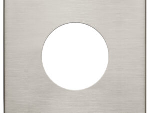 Ploča 2M f/utičnica metal brušeni nikal