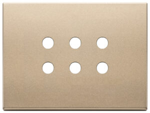 Tanjur 3Mx6 Tondo satensko zlato