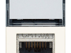 RJ45 Cat6A Netsafe FTP utičnica bijela
