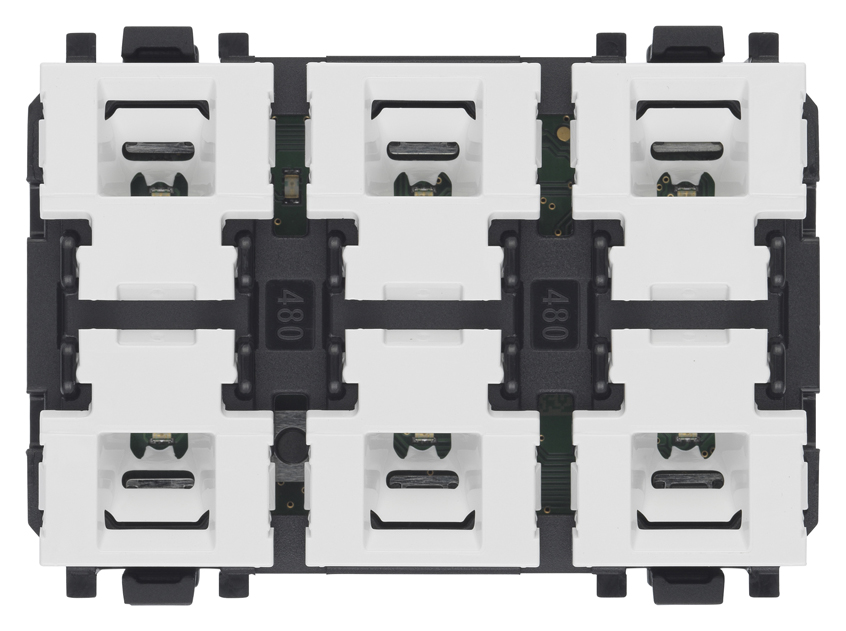 KNX upravljanje sa 6 tipki + rolo lamele 3M
