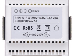 DIN napajanje 100-240V~ 50/60Hz 24Vdc