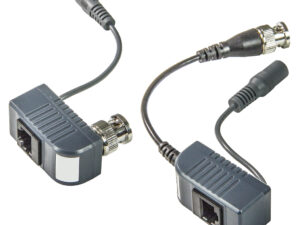 Video pretvarač Balun + napajanje 2 kanala 2 pina
