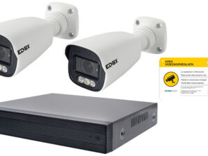 Komplet IP 8CH PoE 4 Mpx VF Color
