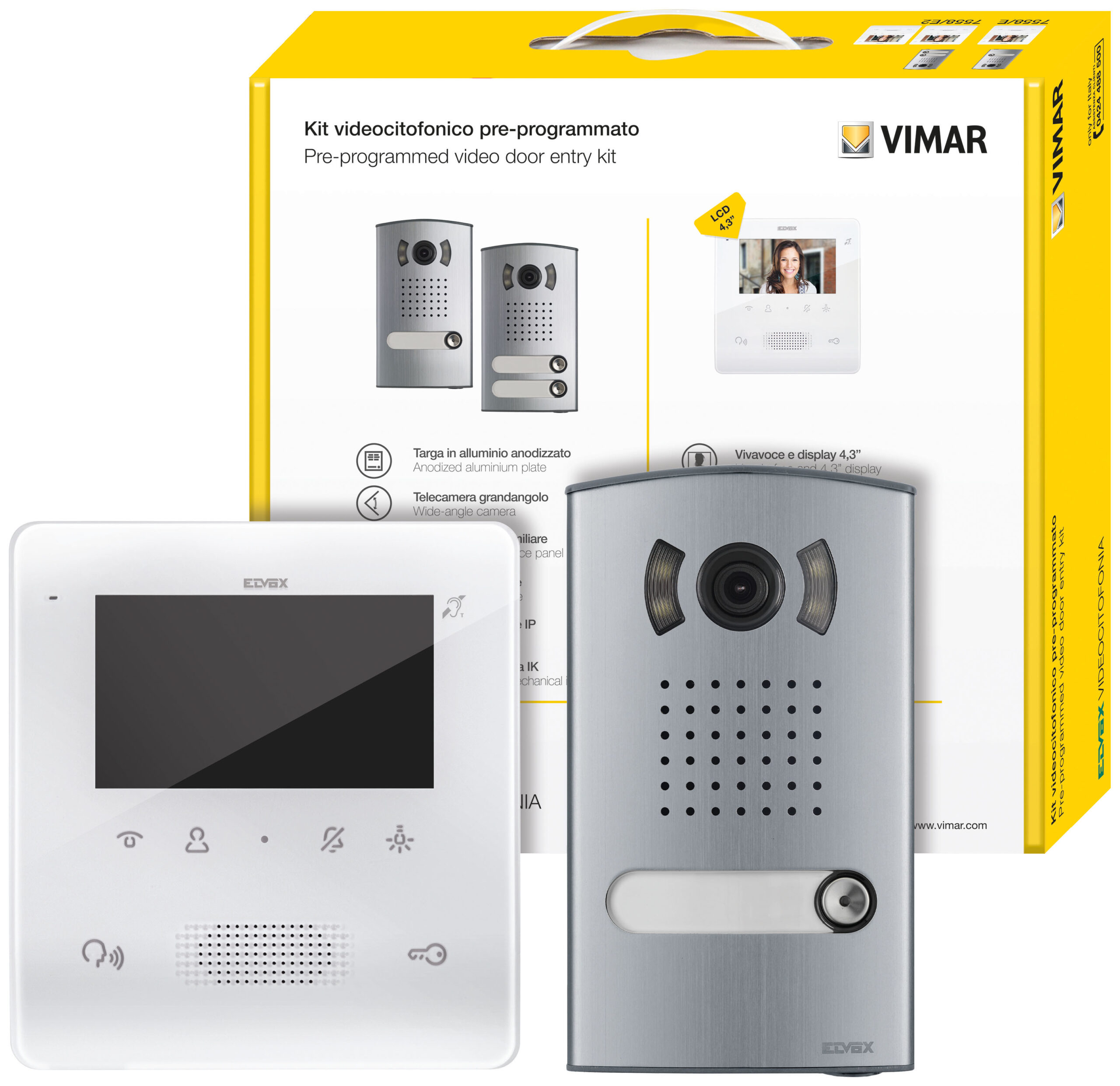 Video komplet 2F+ 1-Fam. Tab 4.3 bez upotrebe ruku
