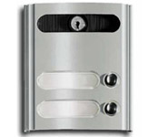 Modul brave s 2 gumba, svijetlo siva