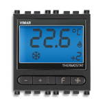 KNX termostat sivi