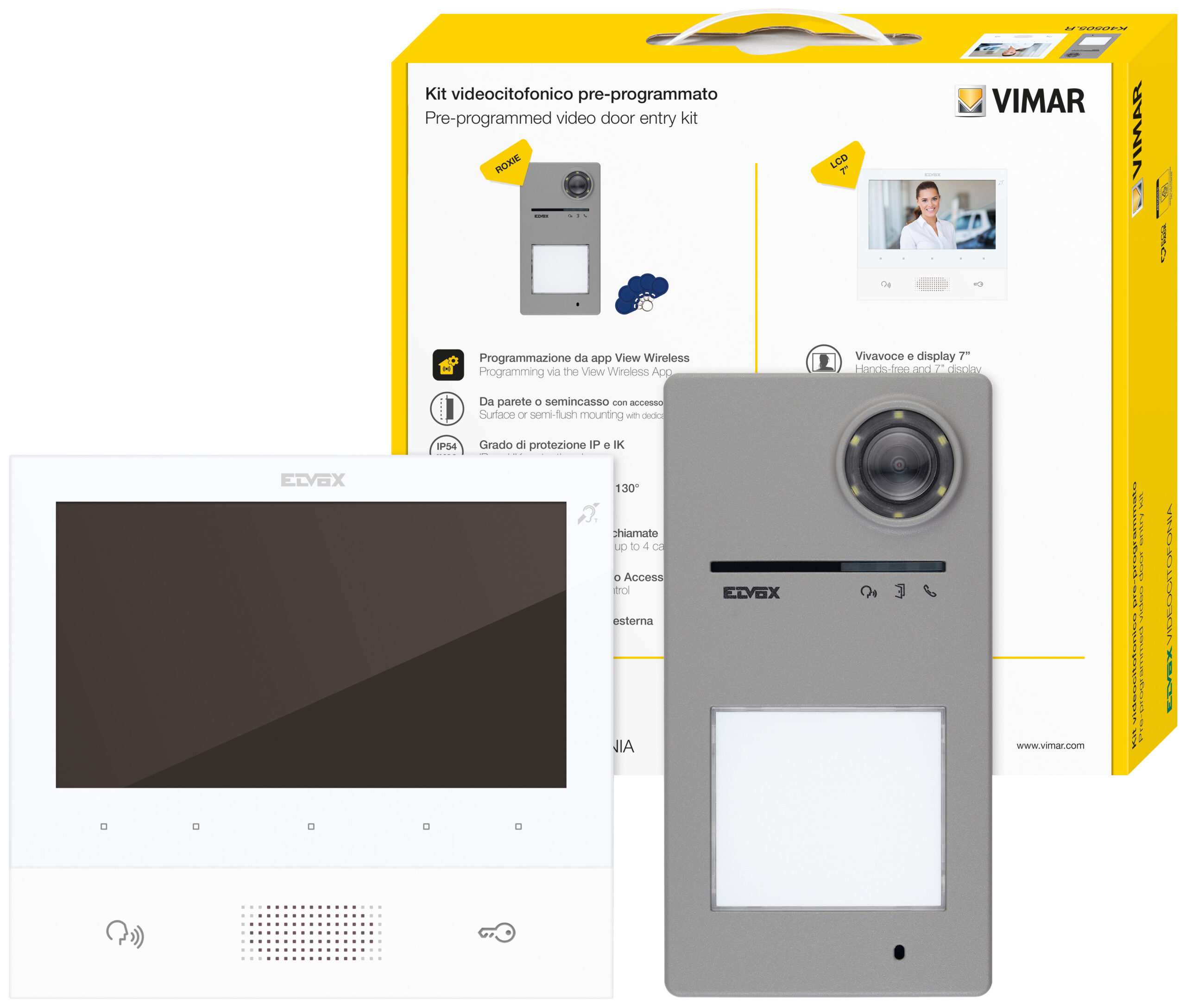 Tab7 w+40170 1/2-Fam. komplet za video ulaz