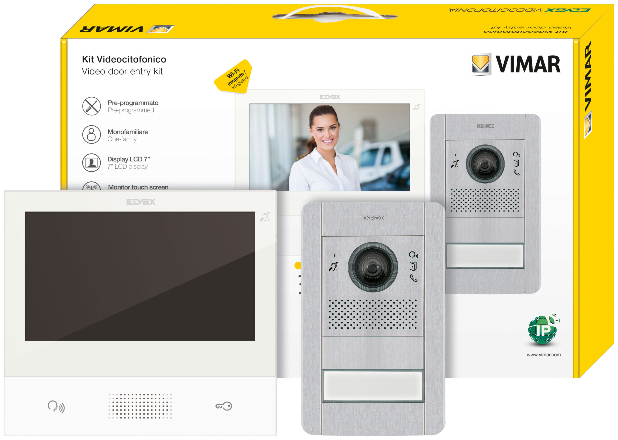 Tab7S w+41006 1-Fam. IP video ulazni komplet