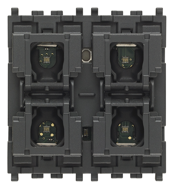 KNX upravljanje s 4 tipke + aktuator 2M